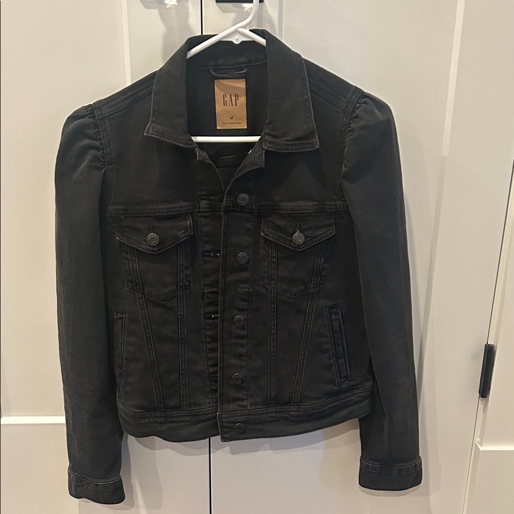 GAP Charcoal Denim Jacket